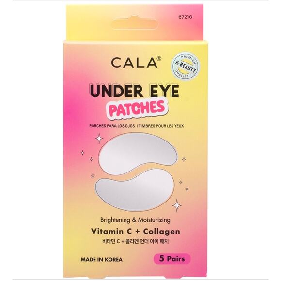 K-Care Cala Under Eye Patches - Vitamin C And Collagen 5 Pairs*Korean skincare - Picture 1 of 2